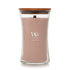 Woodwick Patchouli Cream 609,5 g — Candela profumata