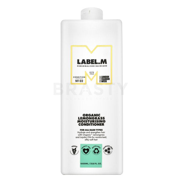 Label.M オーガニック モイスチャライジング レモングラス コンディショナー 1000ml