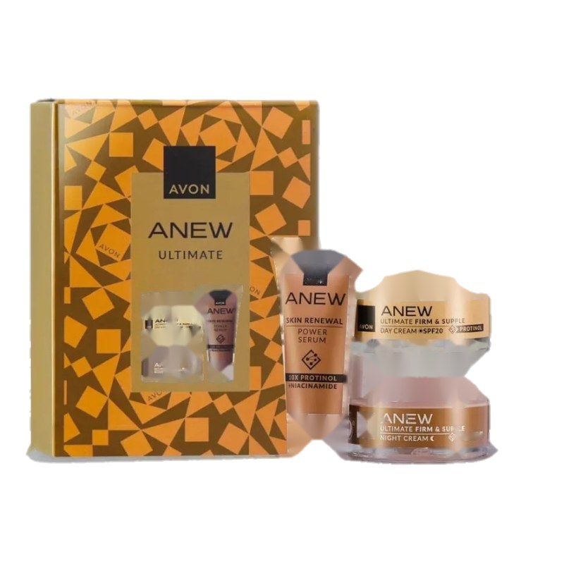 Set Avon Anew Ultimate Mini set regalo (d/cr/15ml + n/cr/15ml + ser/10ml)