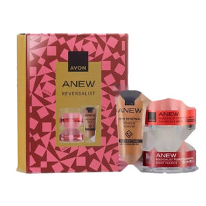 套装 Avon Anew Reversalist 礼品套装 (日霜/15ml + 夜霜/15ml + 精华/10ml)