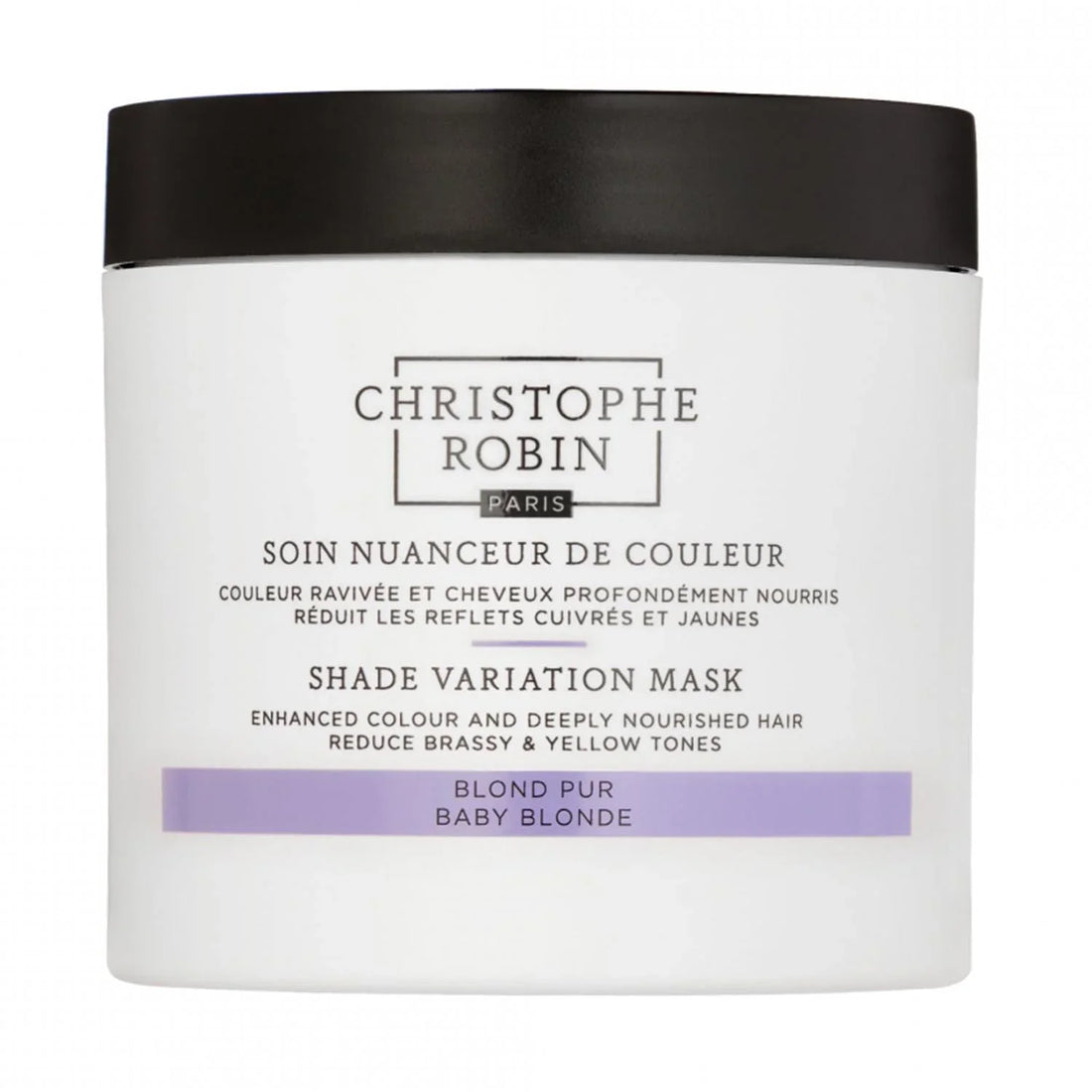 Christophe Robin Shade Variation Maschera Biondo Bambino 250 ml — Maschera capelli