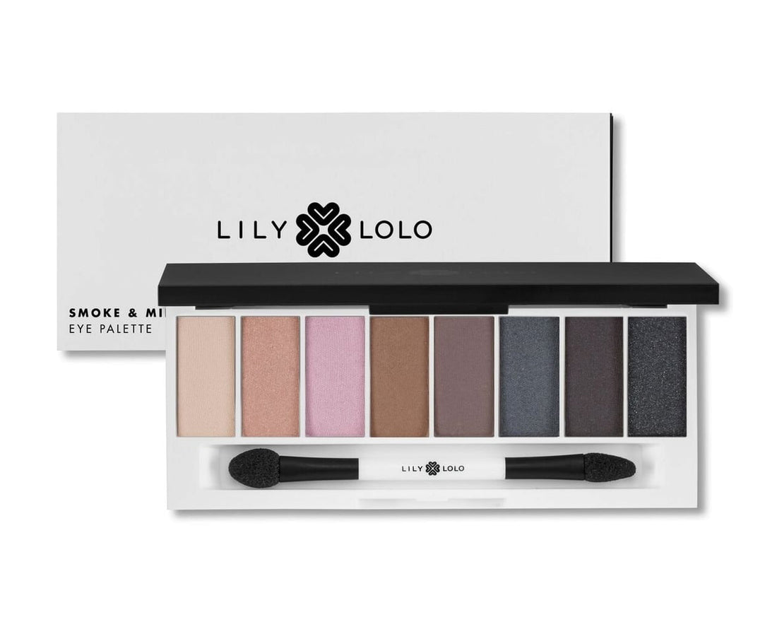 Compact oogschaduwpalet Lily Lolo Rook en spiegels