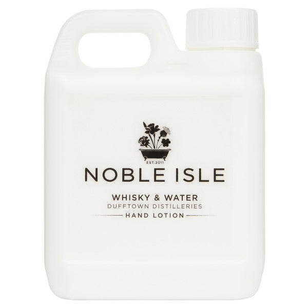 Noble Isle Whisky &amp; Water لوشن مرطب لليدين عبوة إعادة تعبئة 1000 ml