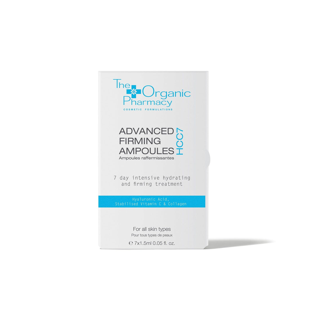 The Organic Pharmacy Advanced Fiale rassodanti viso Hc7 Ampules 7 pz — Fiale viso
