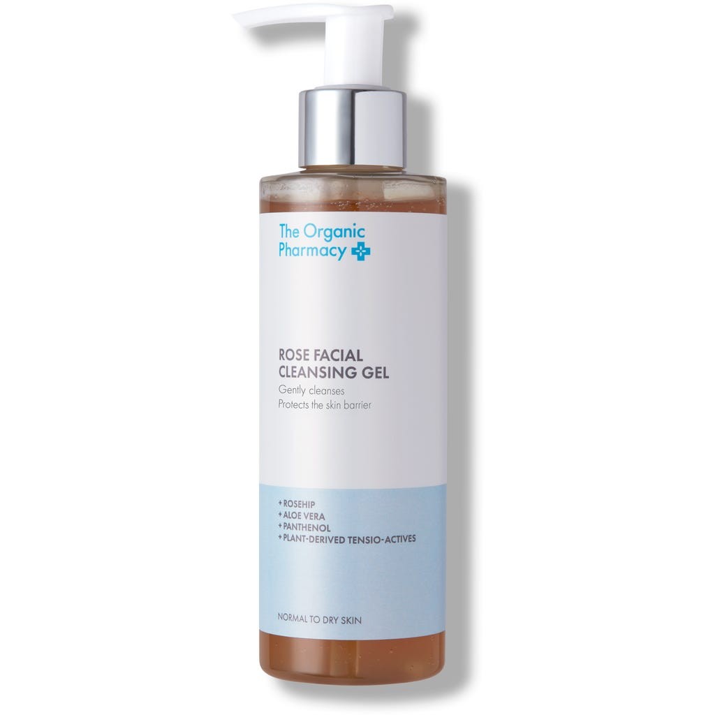 The Organic Pharmacy Rose Gel 200 ml — 페이셜 클렌징 젤
