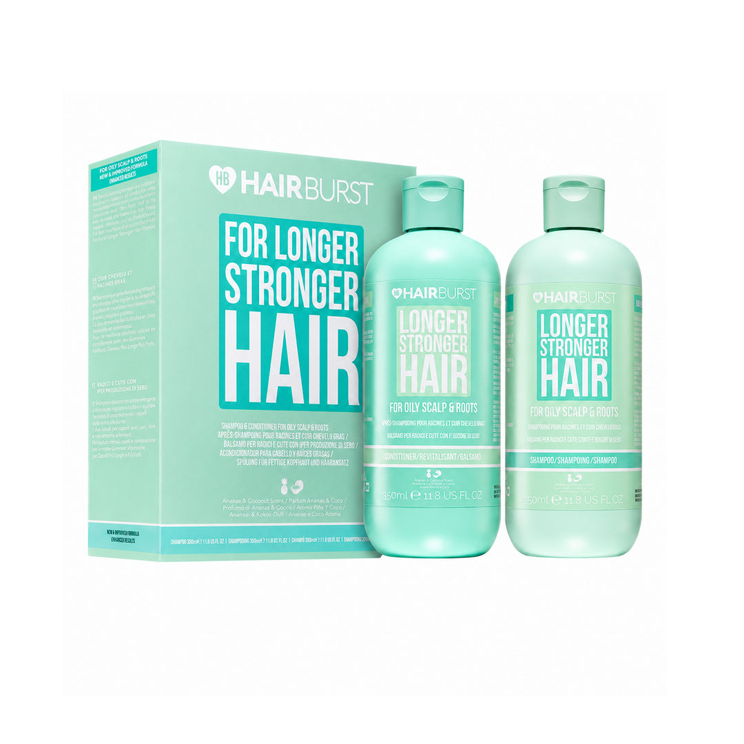 Hairburst Longer Stronger Set capelli grassi 2×350 ml