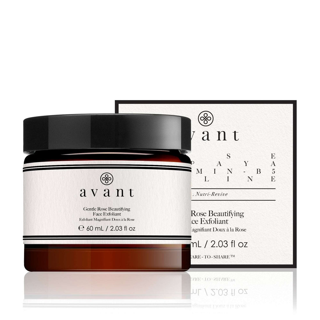 Avant Gentle Rose Beautifying Esfoliante viso 60 ml — Gesichtspeeling