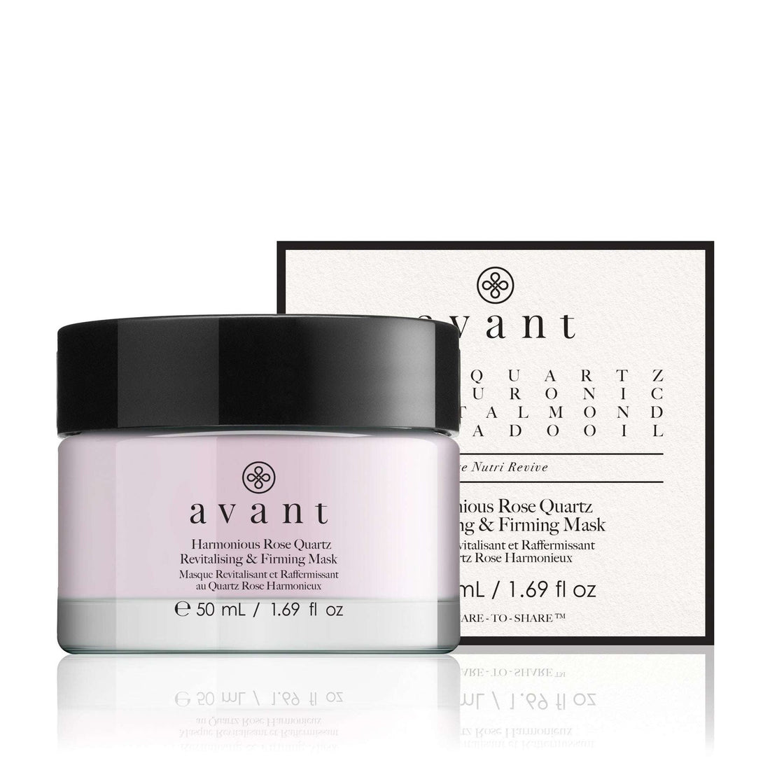 Avant Harmonious Rose Quartz 50 ml — Gesichtsmaske