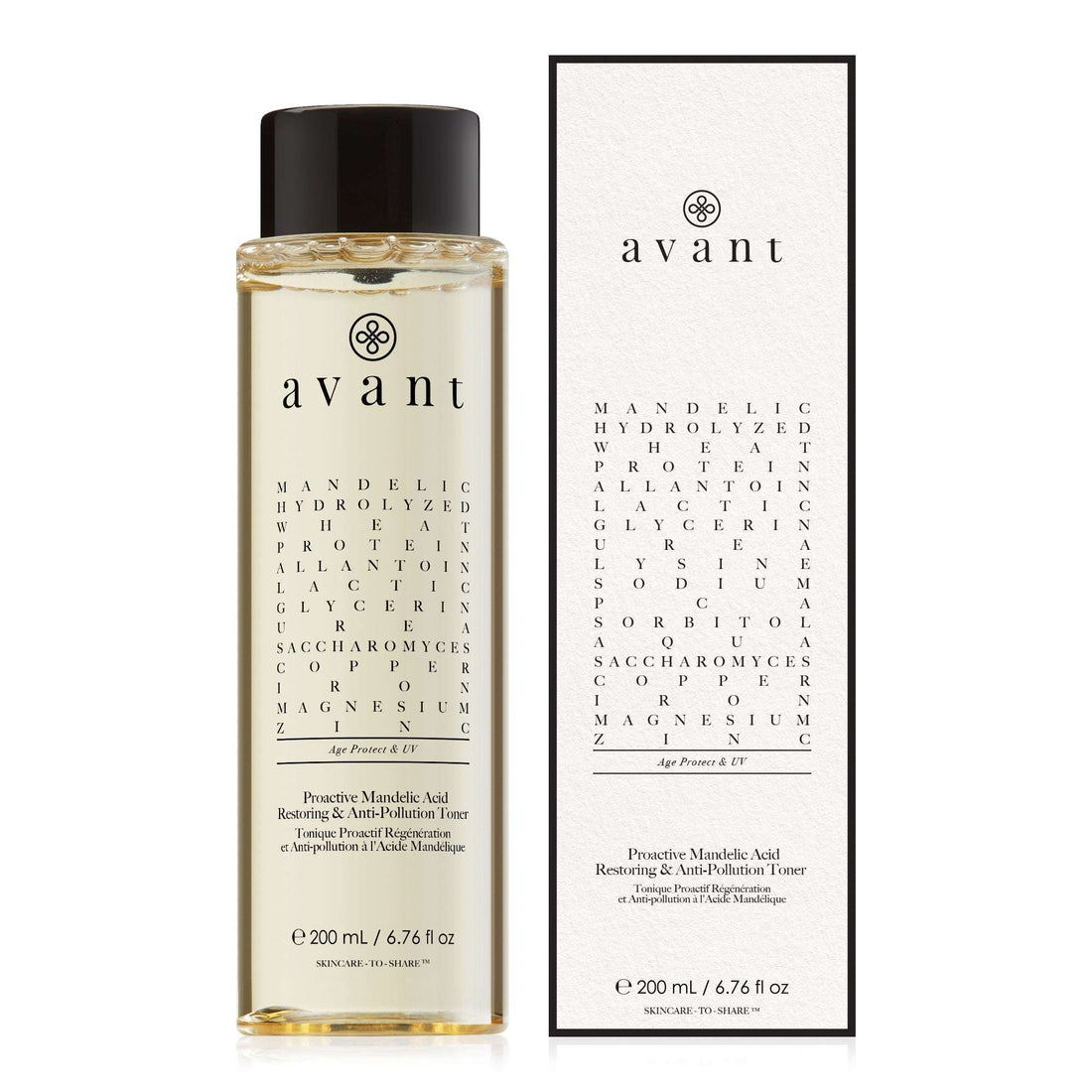 Avant Proactive Mandelic Acid Rigenerante &amp; Anti-Inquinamento Tonico viso 200 ml — Tonico viso