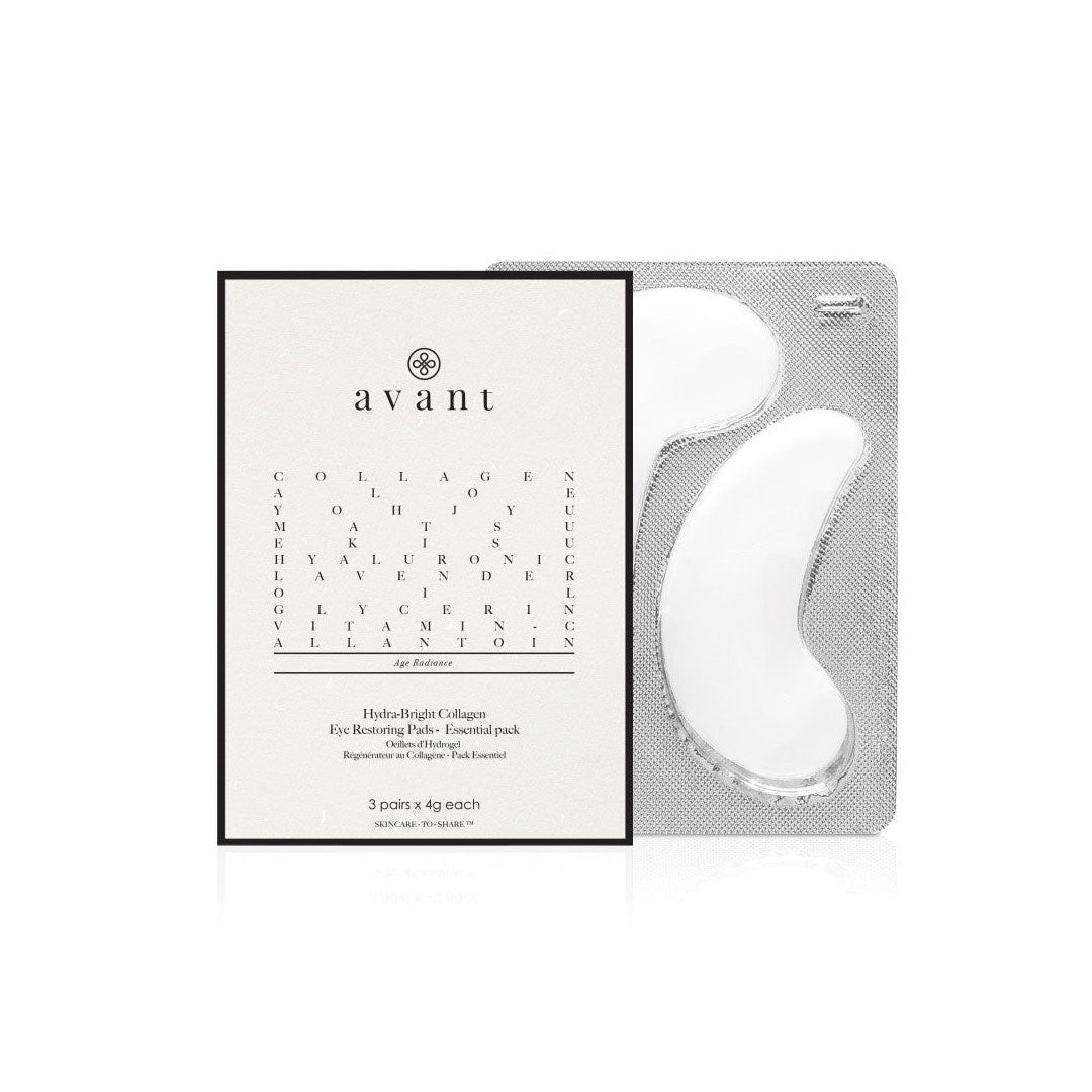 Avant Advanced Pack Hydra-Bright Collagen Patch Occhi 3 pz — Augenpatches