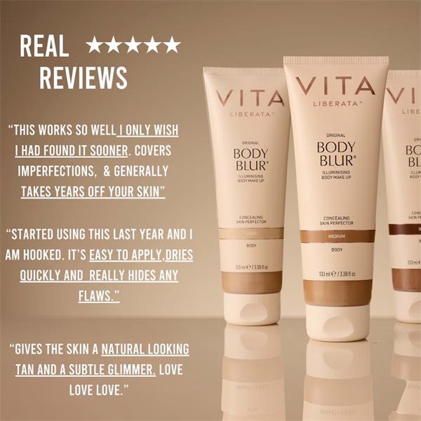 Vita Liberata Body Blur Light 100 ml — Fondotinta Corpo