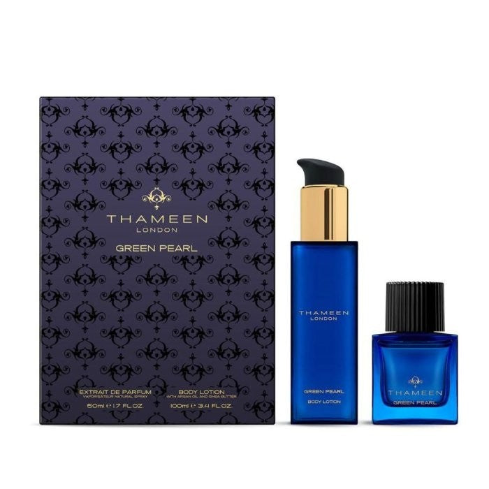 Thameen Green Pearl 50 ml + Λοσιόν σώματος 100 ml — Σετ άρωμα και λοσιόν σώματος