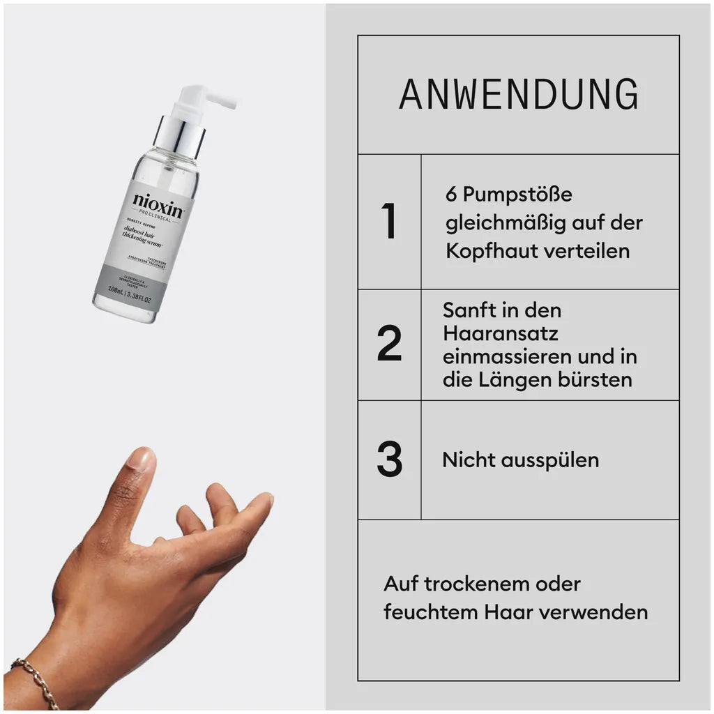 Nioxin Diaboost Intensivo 3D 100 ml — Siero Volumizzante