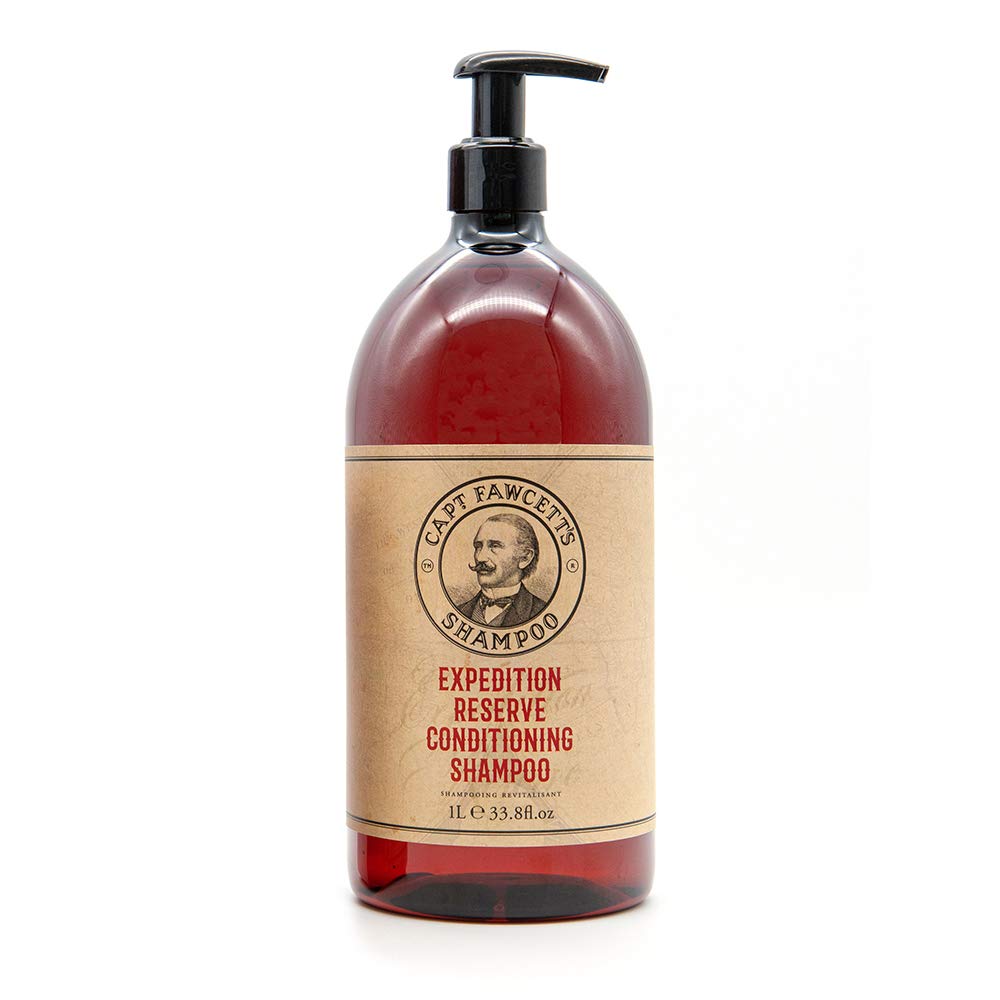 Captain Fawcett Shampoo Expedition Reserve 1000 ml — Shampoo Uomo