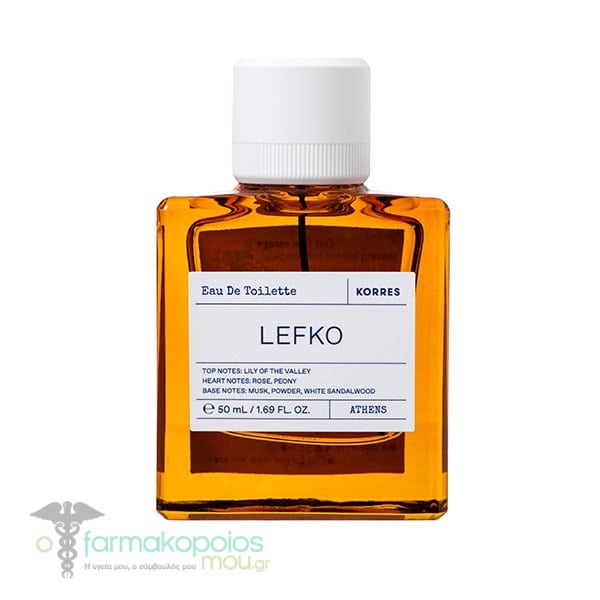 Korres Lefko Eau de Toilette Unisex 50 ml — Eau de Toilette