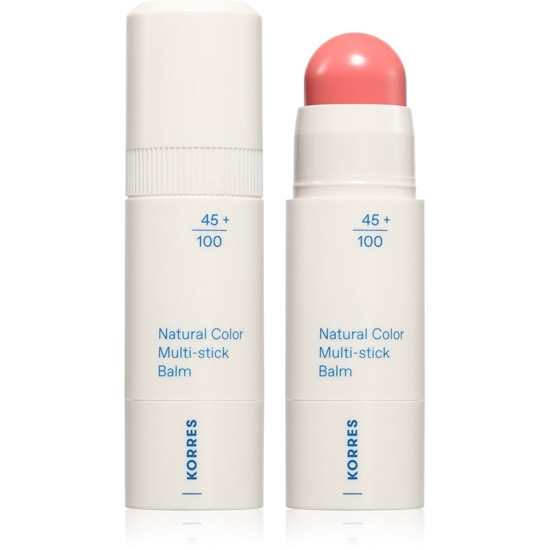 Korres Natural Color Multi-Stick Petal Rosa 4,5 g — Stick multifunzione