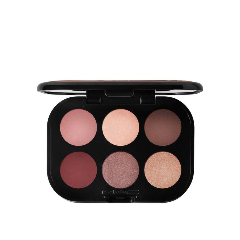 Mac Cosmetics Eye Shadow Palette Connect in Color Embedded In Burgundy (Eye Shadow Palette) 6.25 g