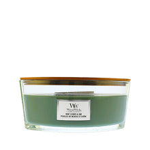 Woodwick Foglie di menta e profumo di quercia Candela 453,6 g