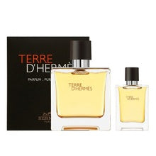 Hermes Terre D'Hermes Perfume Masculino Pure Gift Set Perfume 75ml e Miniatura 12,5ml