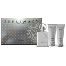 Afnan Supremacy Silver Gift set Eau de Parfum 100 ml, gel doccia 100 ml e balsamo dopobarba 100 ml - 100 ml