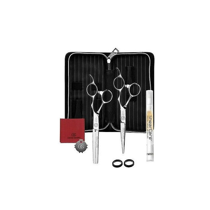 Olivia Garden SilkCut Pro Set forbici 6,5 pollici per destrimani, versione europea