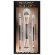 Zestaw pędzli Makeup Revolution Flex &amp; Go