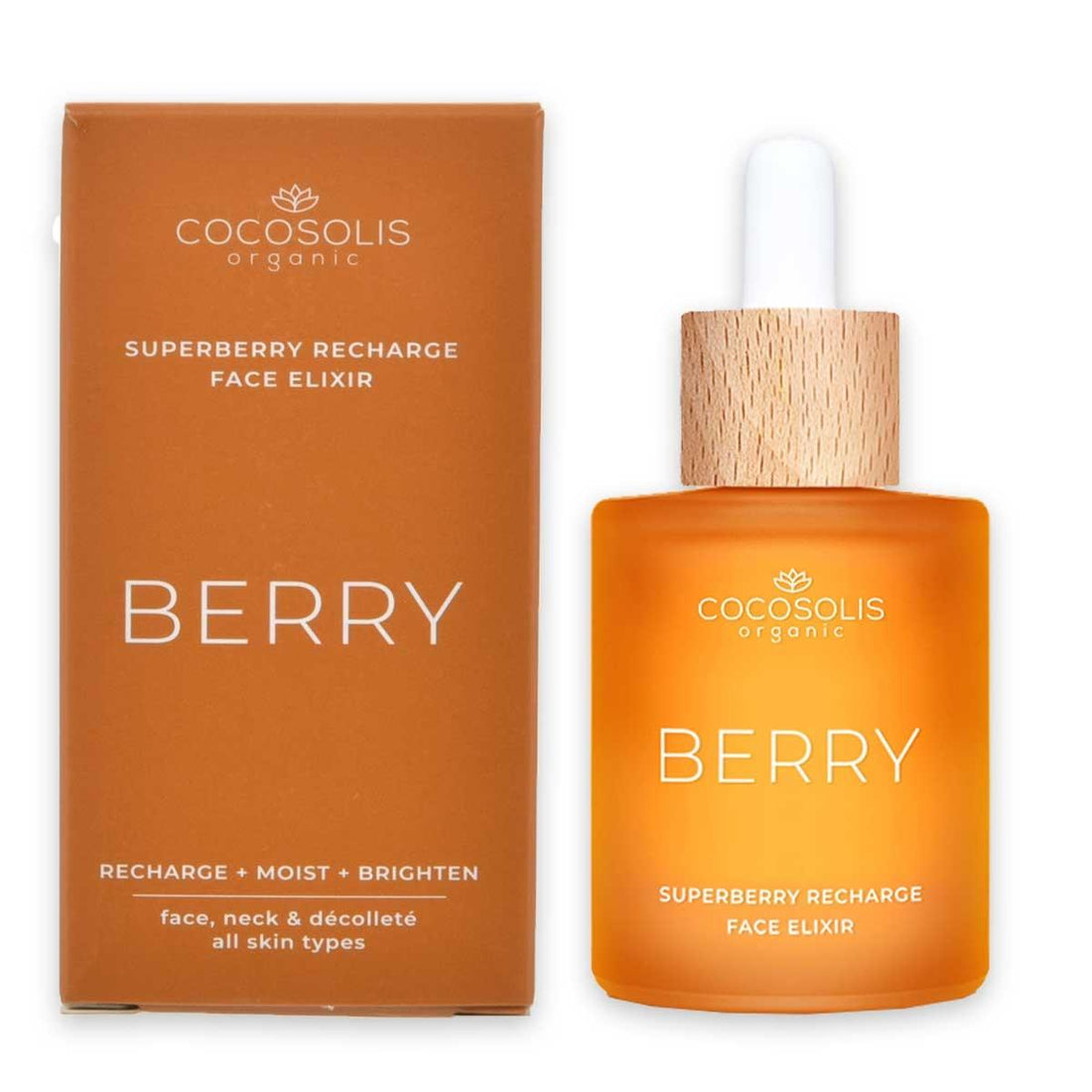 Cocosolis Berry Elisir Viso Ricarica Superberry 50 ml — Elisir Viso