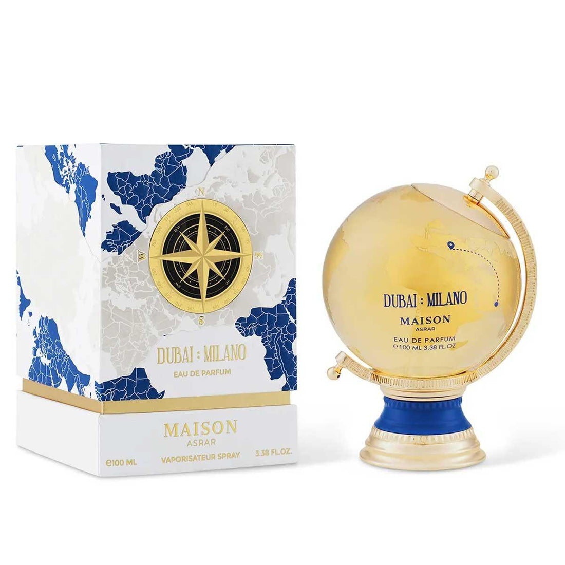 Maison Asrar Globe Collection Dubai Milan 100 ml — Unisex Eau de Parfum