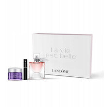 Pudełko upominkowe Lancome La Vie Est Belle EDP 50 ml, krem do twarzy 15 ml i tusz do rzęs 2 ml