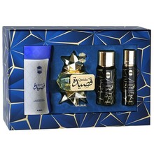 Ajmal Qasida Gift Set Eau de Parfum 60ml, lichaamspoeder 80g, bodyspray 50ml en haarlak 30ml - 60ml