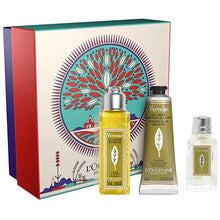 L´occitane gavesett Verbena Eau de Toilette Unisex 7,5 ml + dusjsåpe 70 ml + håndkrem 30 ml