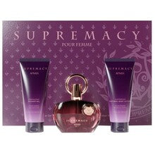 Afnan Supremacy Viola Coffret Eau de Parfum 100 ml, gel douche 100 ml et lotion hydratante pour le corps 100 ml