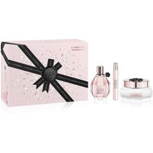 ויקטור ורולף Flowerbomb סט מתנה EDP 100 מ&quot;ל, קרם גוף 200 מ&quot;ל ומיניאטורי EDP 10 מ&quot;ל