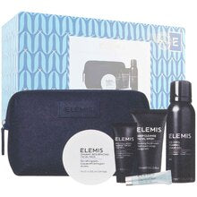 Elemis Elemis The First-Class Grooming Edit Set - Conjunto de presente para homens com Gel de Barbear Espumante 100ml e Gel de Limpeza Profunda 50ml e Esfoliante Facial - 100ml