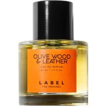 Label Olivenholz und Leder EDP – 50 ml