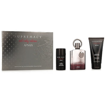Afnan Supremacy Not Only Intense extrait de parfum sett 100 ml, dusjgelé 150 ml og deodorantstift 75 g - 100 ml 