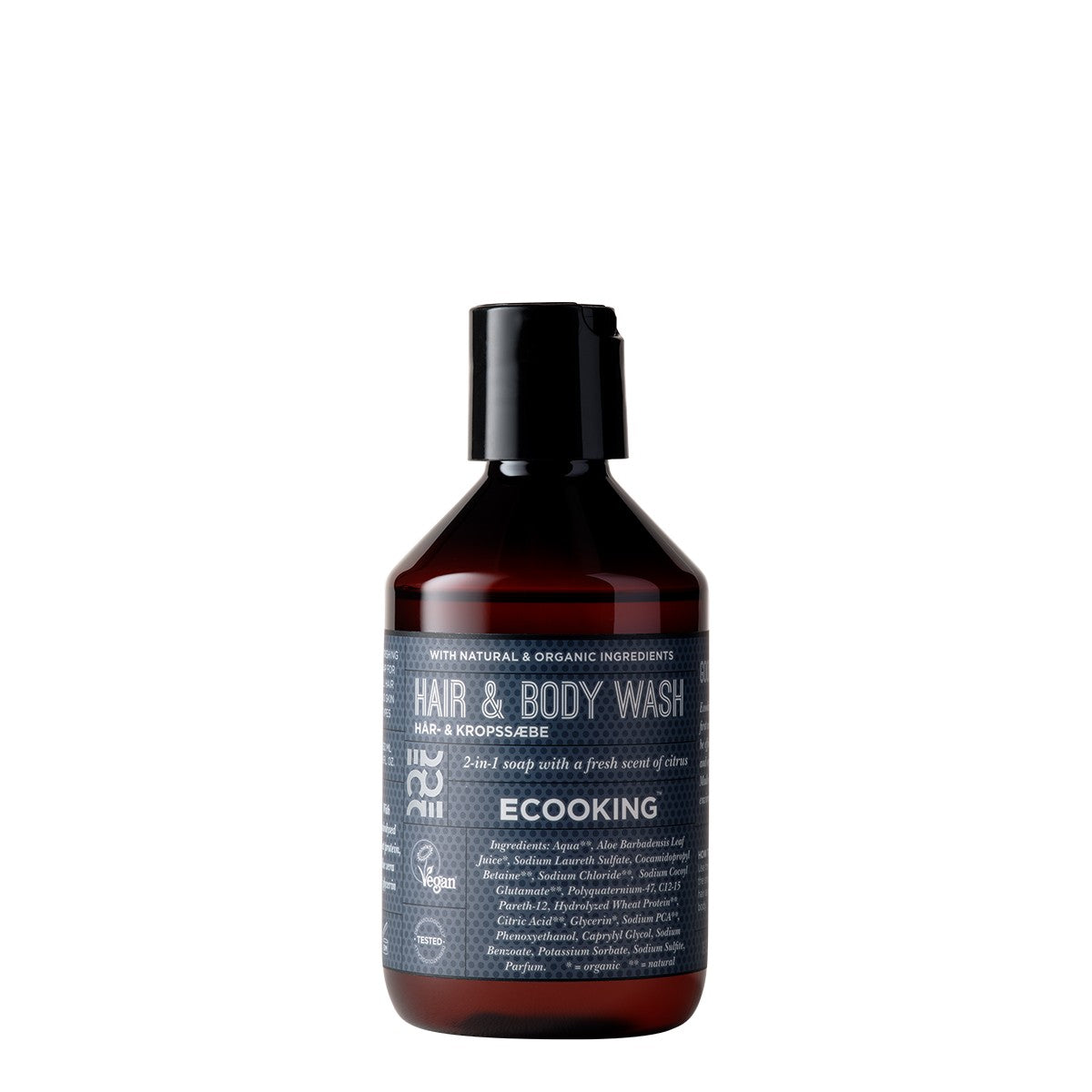 Ecooking Shampoo-doccia 2in1 uomo 250 ml — שמפו-ג&