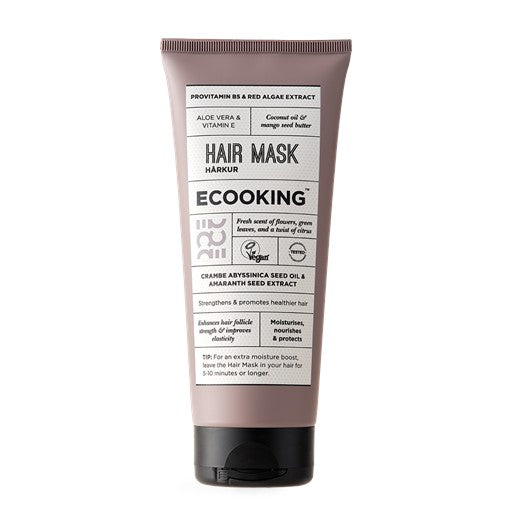 Ecooking מסכת שיער Provitamin B5 &amp; Rosso Algae Extract 200 ml — מסכת שיער