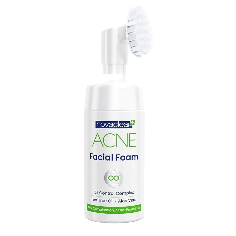 Novaclear Acne Facial Foam 100 ml — Gezichtsreinigingsschuim