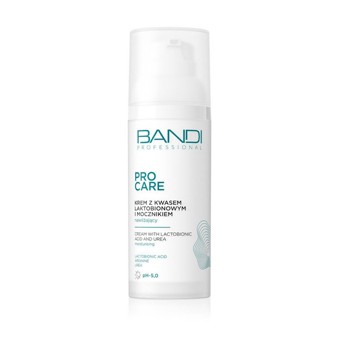 Bandi Professional Pro Care Crema viso con acido lattobionico e urea 50 ml — Ansigtscreme