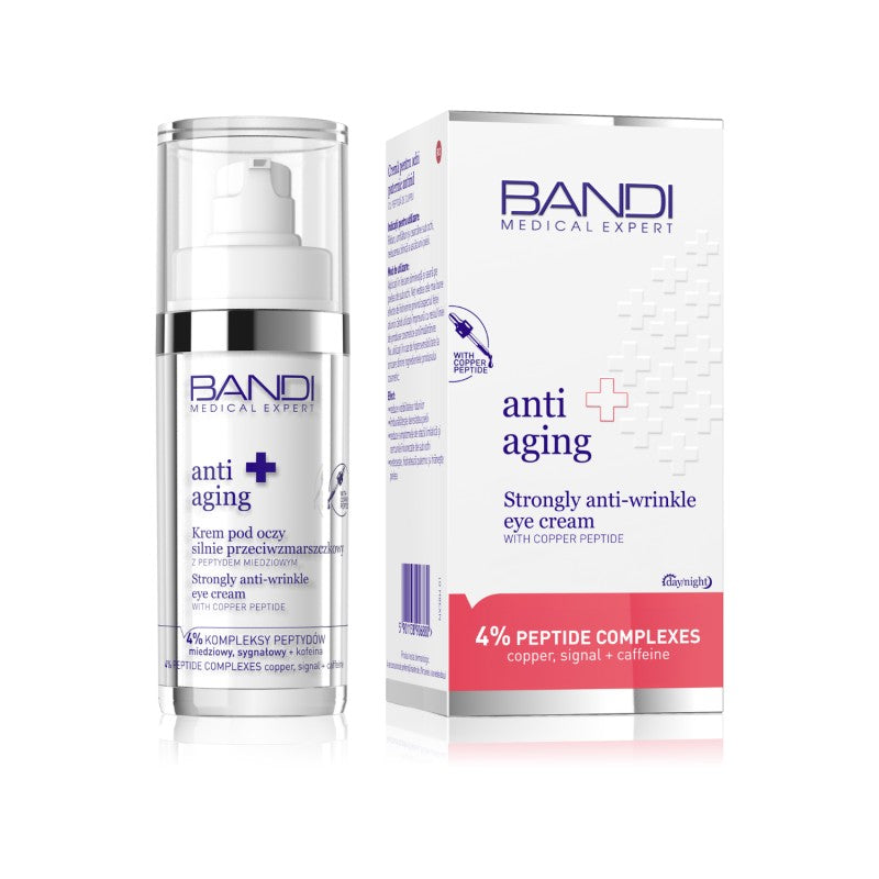 Bandi Medical Expert Strongly Anti-Wrinkle Crema occhi con peptide di rame 30 ml — كريم للعين