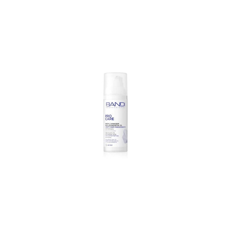 Bandi Professional Pro Care Crema viso con acido ialuronico 7D e peptide di rame 50 ml — Ansigtscreme