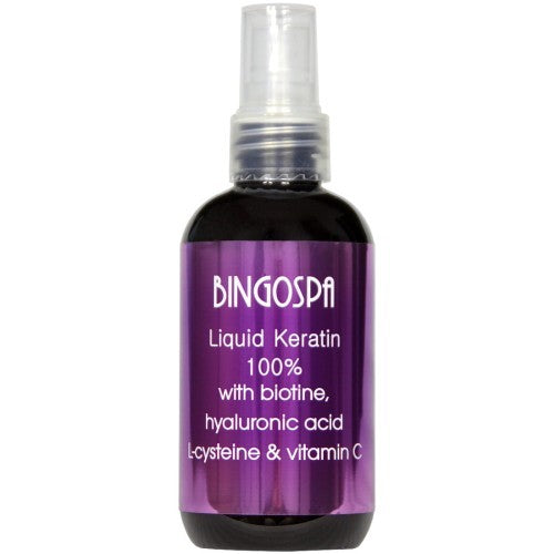 Bingospa Cheratina liquida con biotina 100 ml — علاج الشعر