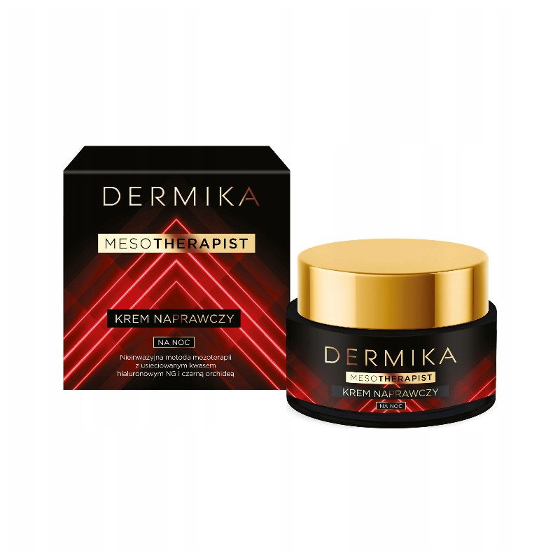 קרם פנים מחייה ללילה Dermika Mesotherapist Cream 50 ml 