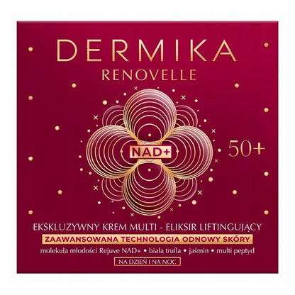 كريم إليسير متعدد الرفع 50+ Dermika Renovelle Exclusive Multi Lifting Cream Elixir 50+ 50 مل