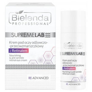 Bielenda Professional Supremelab Re-Advanced — oční krém vyživující proti vráskám s retinolem 15 ml