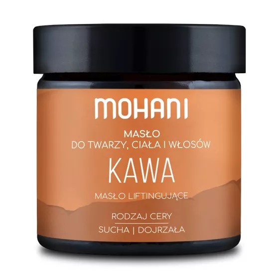 Mohani Caffè Ricco Výživné nemastné máslo na obličej a tělo 50 g