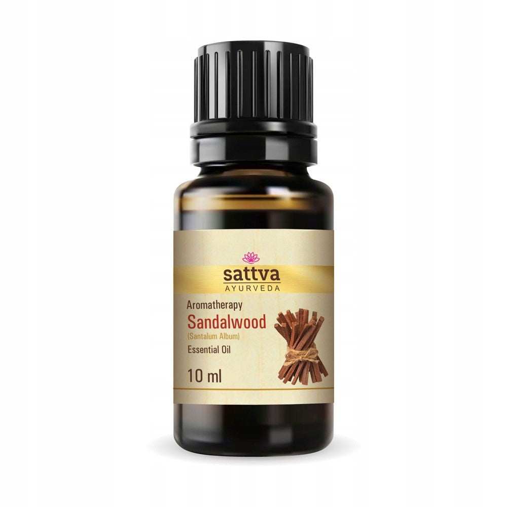 Sattva Ayurveda Eterisk olja Sandelträ med varm och träig doft 10 ml