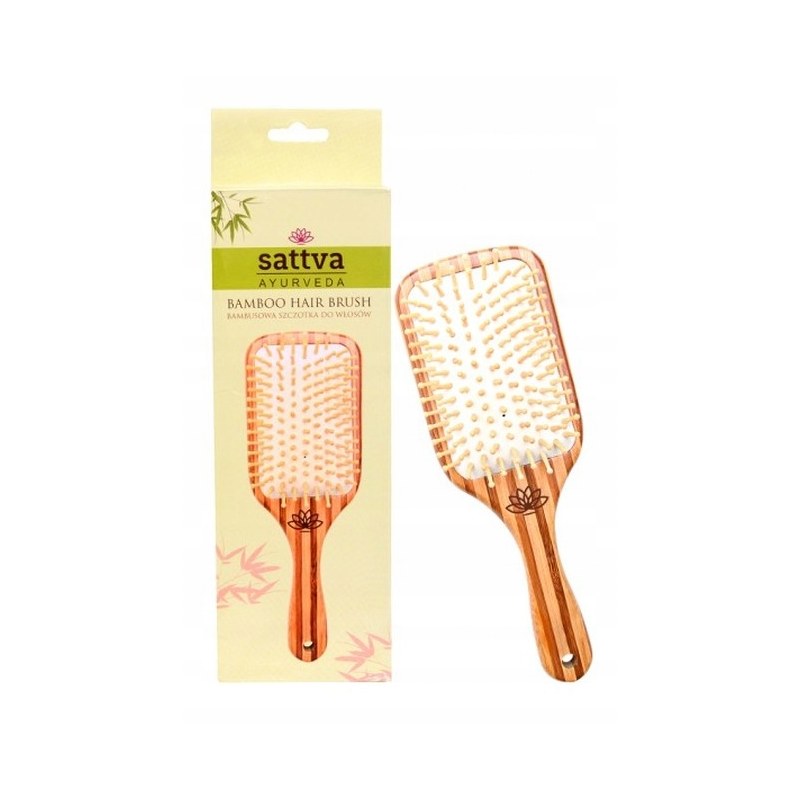 Spazzola per capelli in bambù Sattva Ayurveda