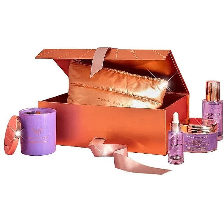 Crystallove The Harmony Ritual Amethyst — Set mit 5 Produkten